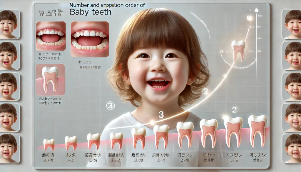 子どもの歯の本数