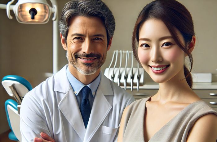 歯科医師と患者